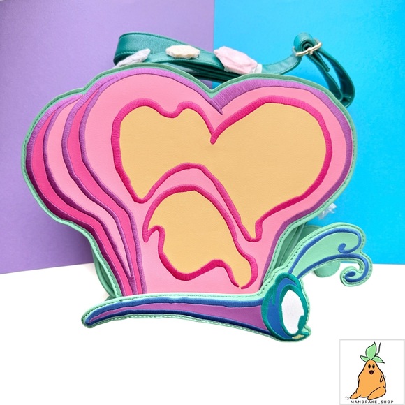 Loungefly Alice Wonderland Butterfly Crossbody Epcot Flower Garden Fest 2026 - Picture 2 of 11